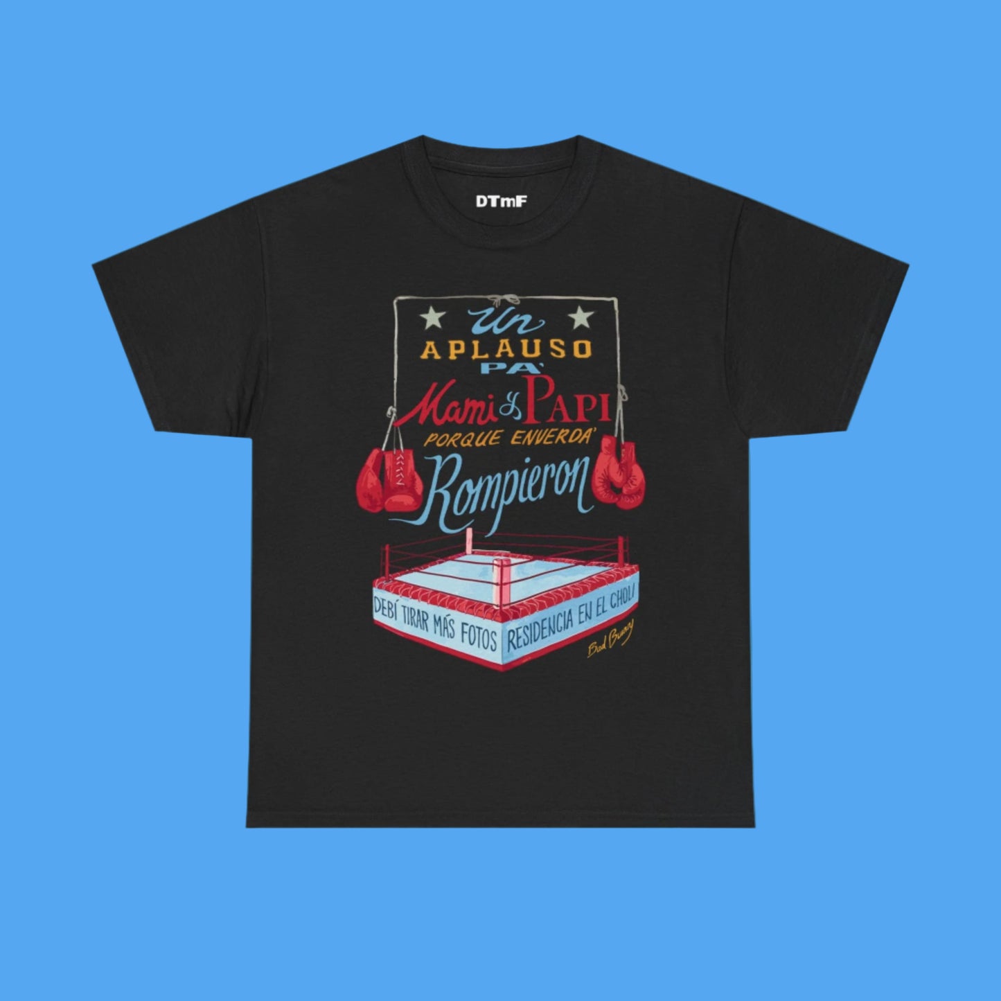 DTMF Merch - Black Boxing Tee