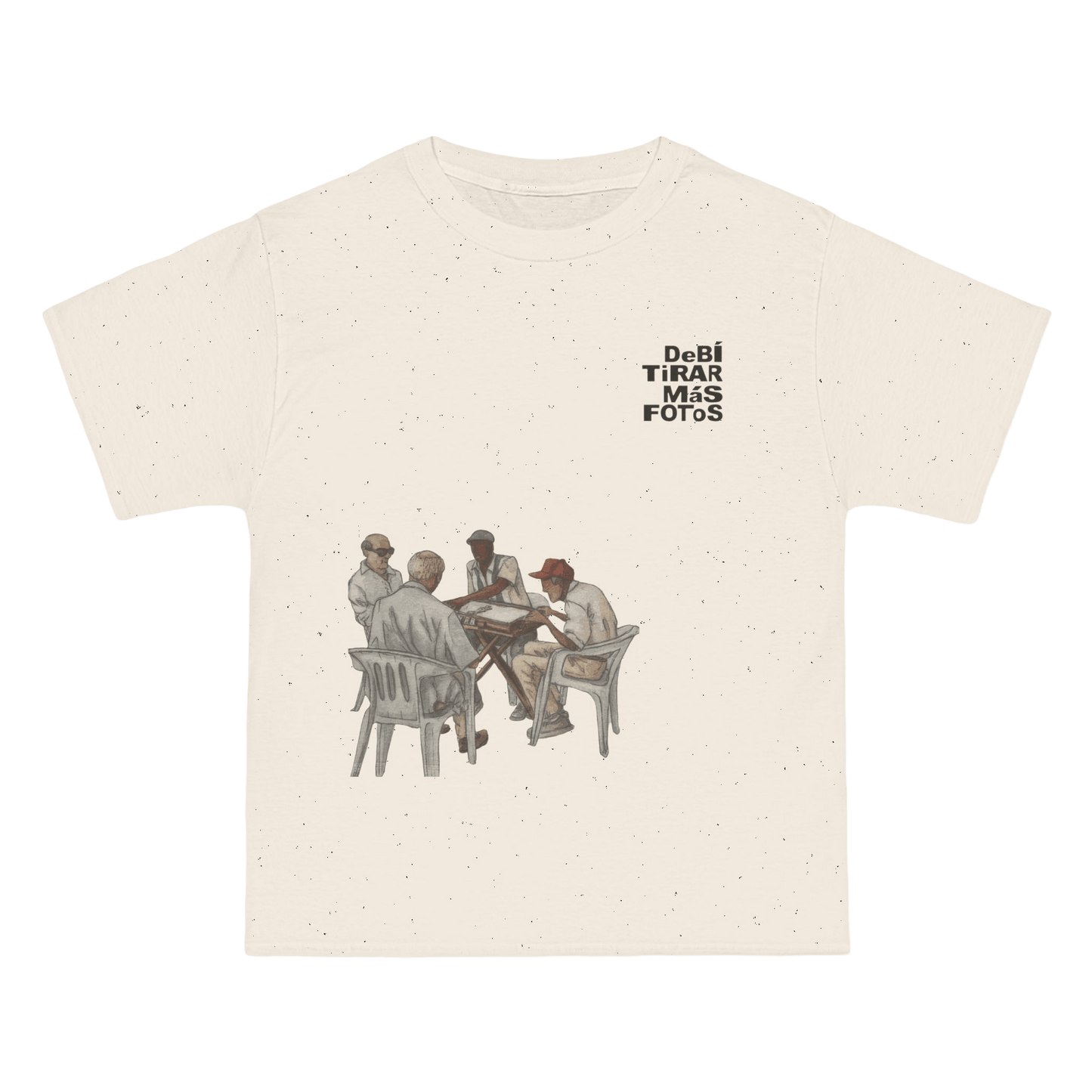 Bad Bunny Merch - DTFM Cream Juego de Dominó T-Shirt