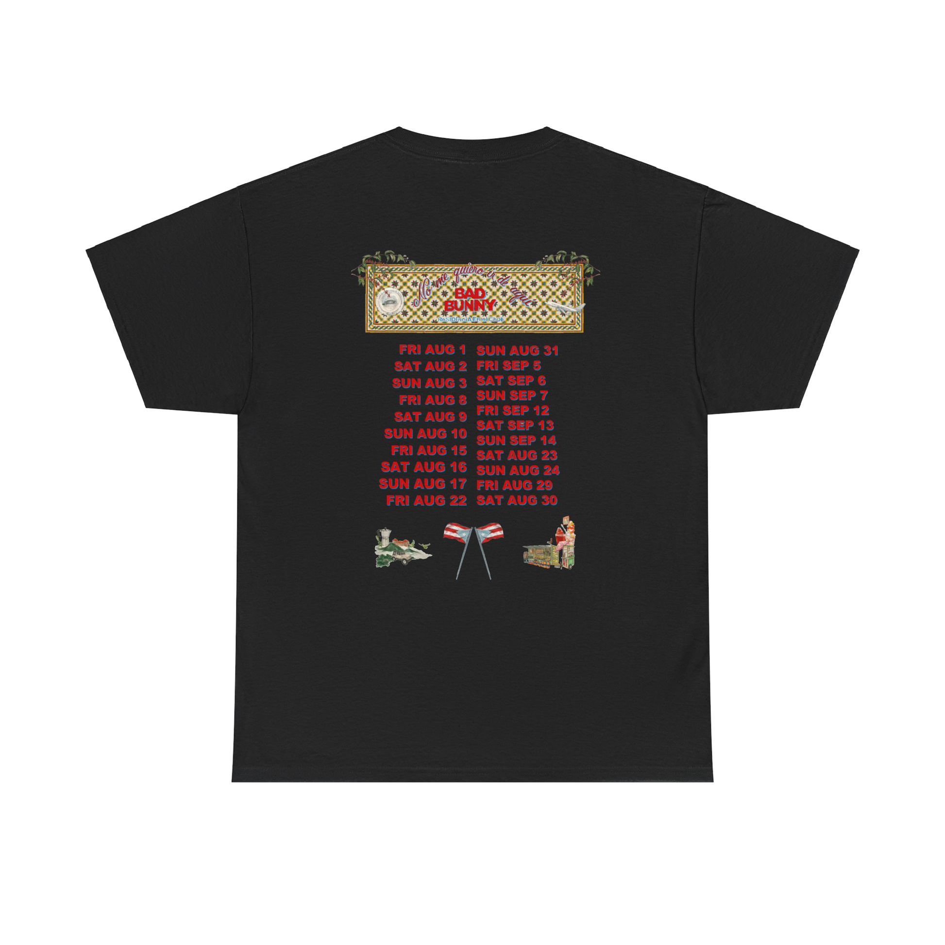 EXCLUSIVE - DTMF Black Concho Tour Dates T-Shirt