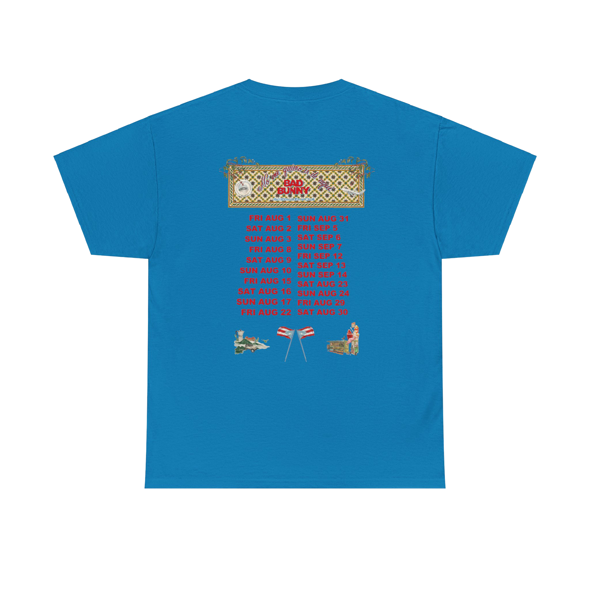 EXCLUSIVE - DTMF Blue Concho Tour Dates T-Shirt