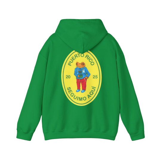 Bad Bunny Merch - DTMF Green Concho Hoodie