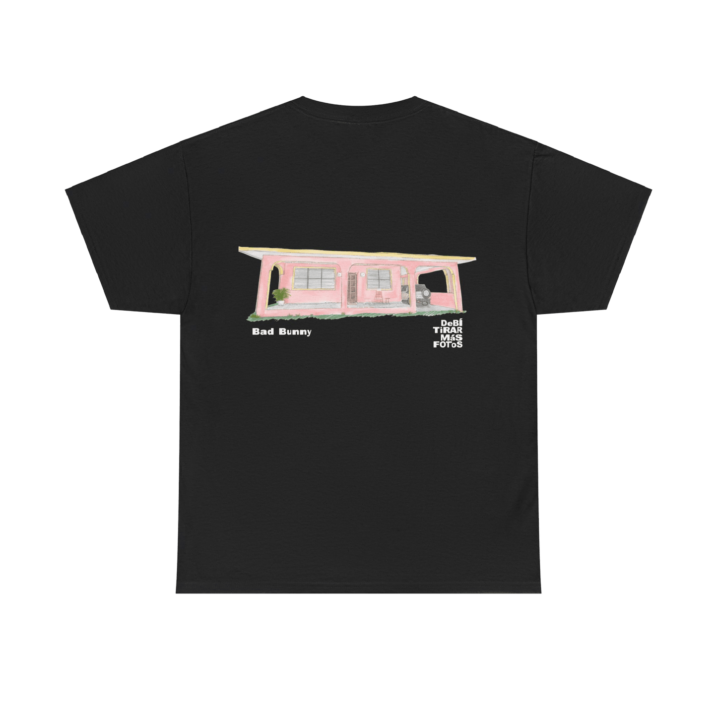 Bad Bunny Merch - DTFM Black La Casita Shirt