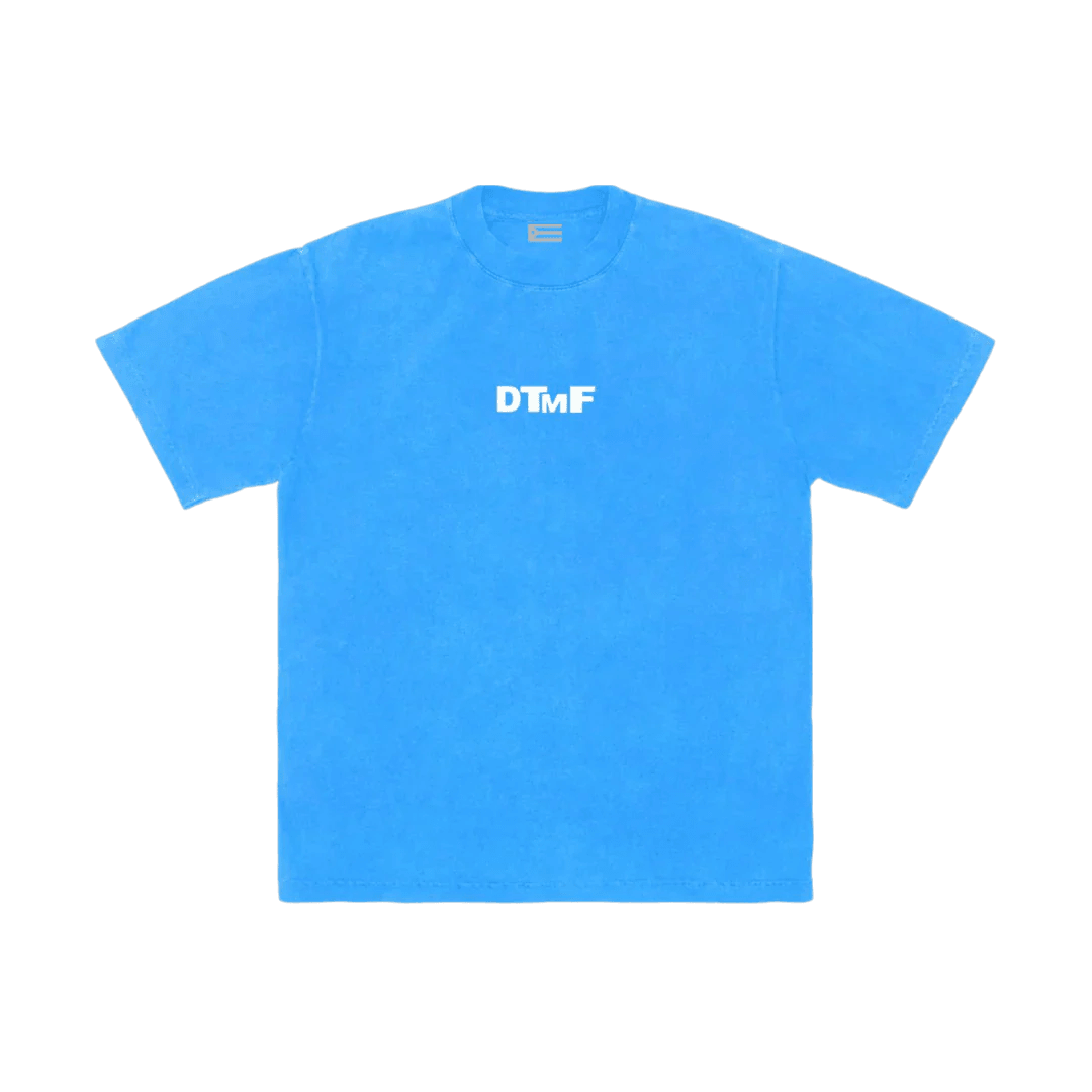 Bad Bunny Merch - DTMF Blue Concho T-Shirt