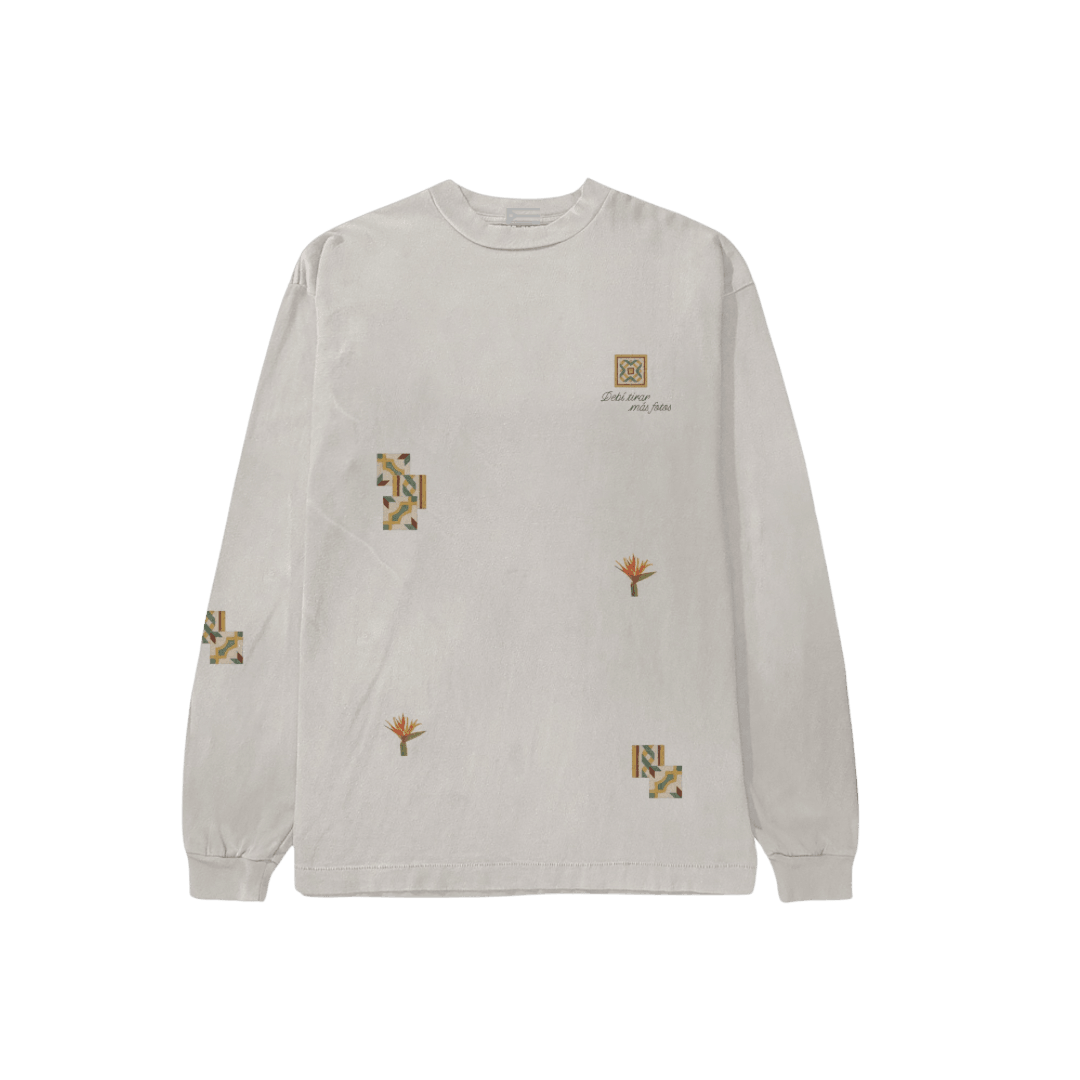 Bad Bunny Merch Lozas y Flores Long-Sleeve