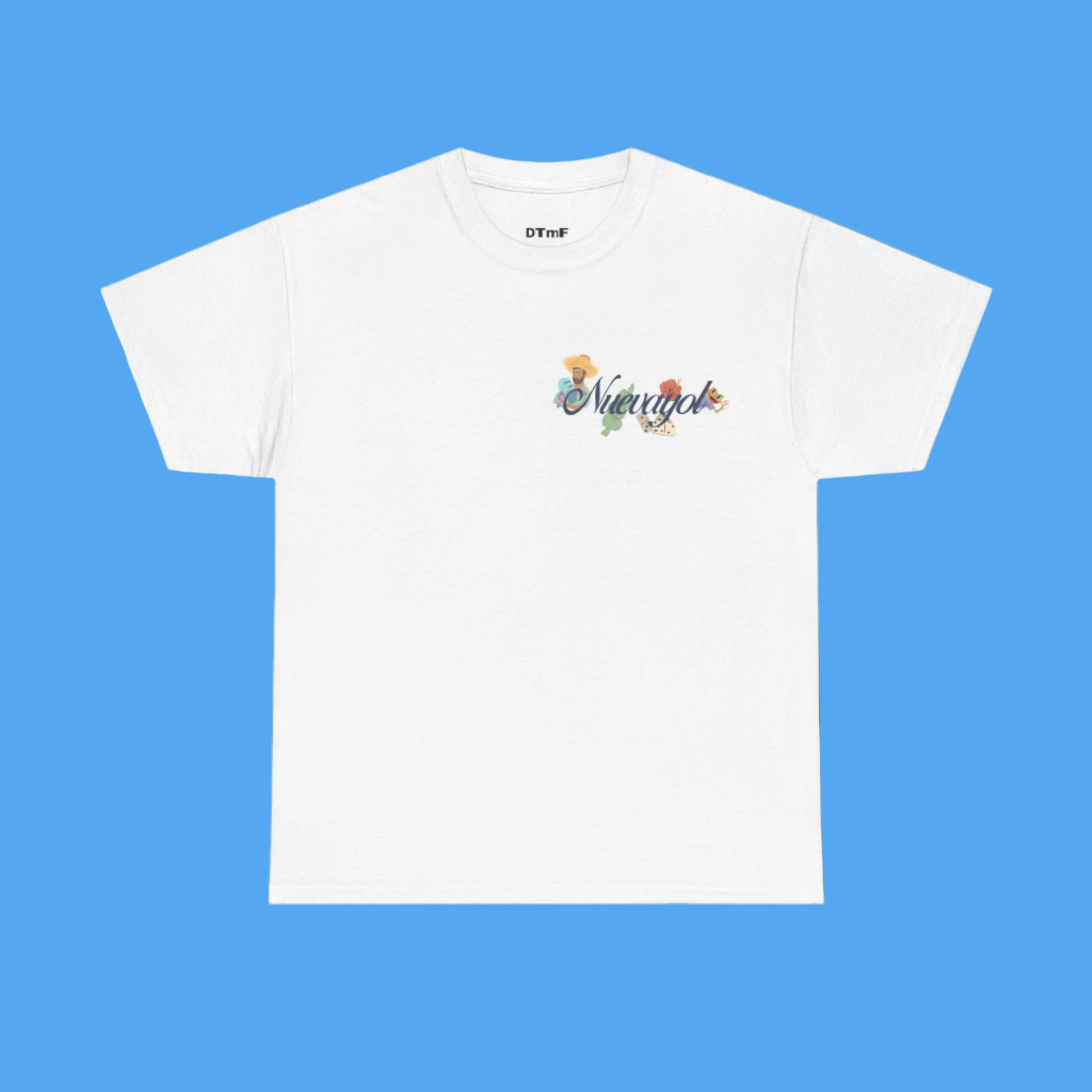 DTMF Merch - Nuevayol White Tee