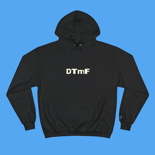 Bad Bunny Black  Champion Hoodie