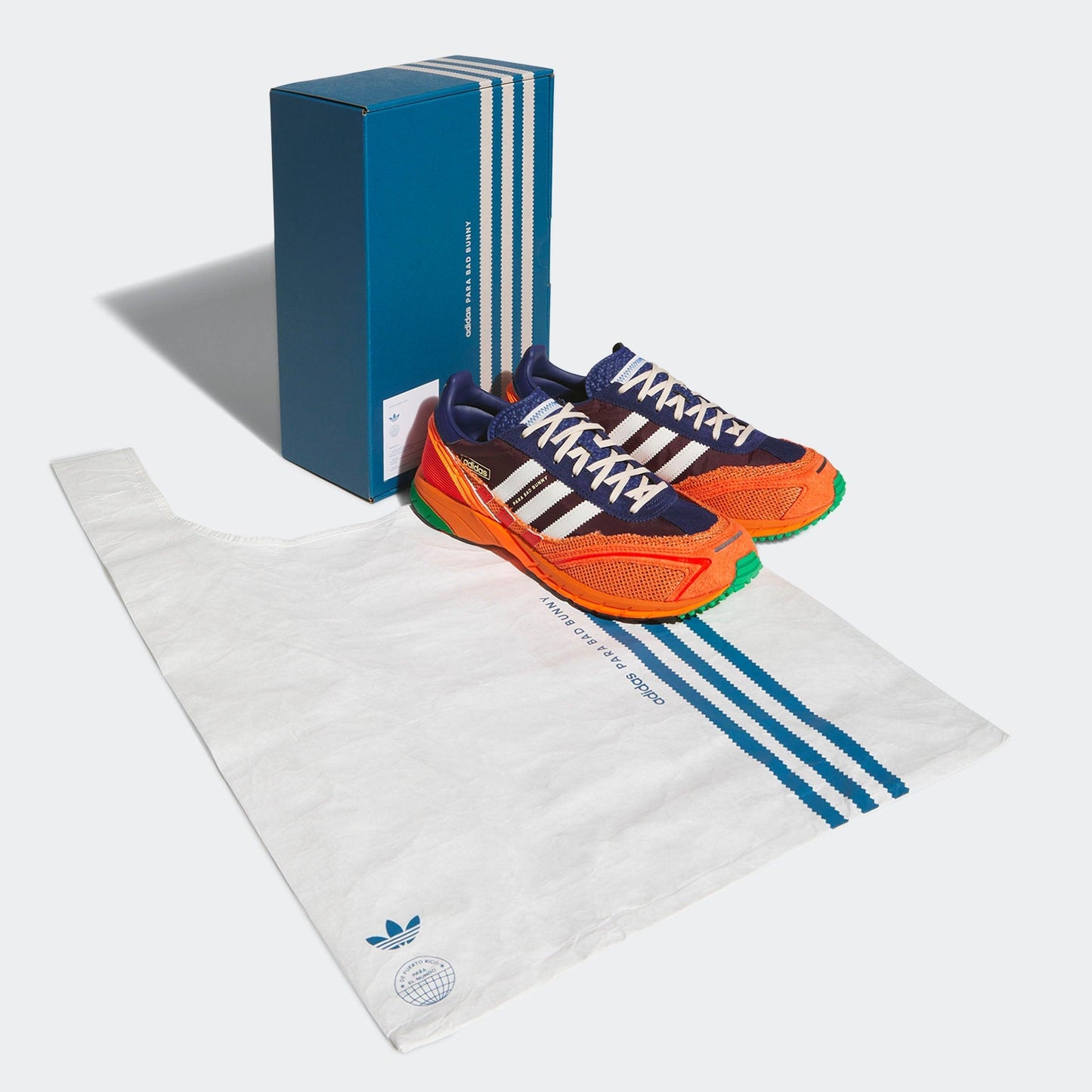 BAD BUNNY ADIZERO SL72 SOLAR ORANGE