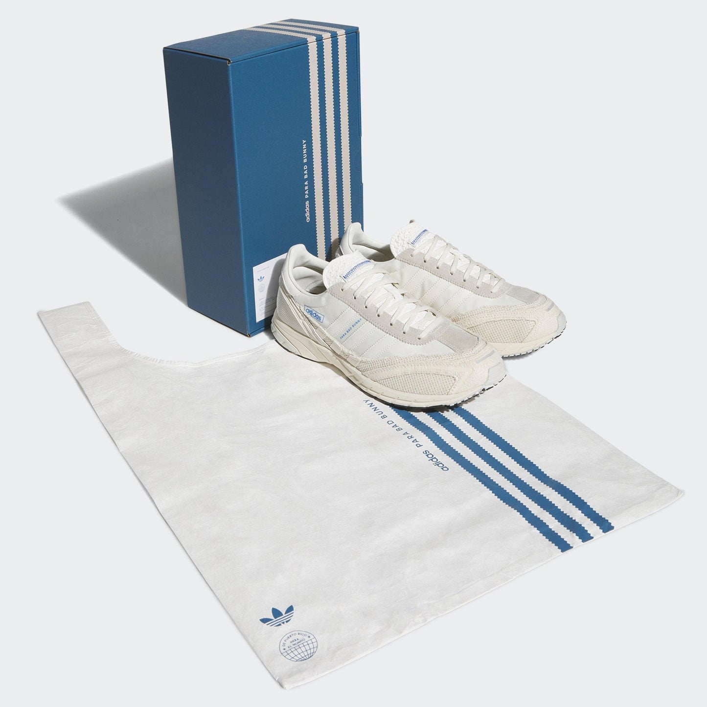 BAD BUNNY ADIZERO SL72 WONDER WHITE